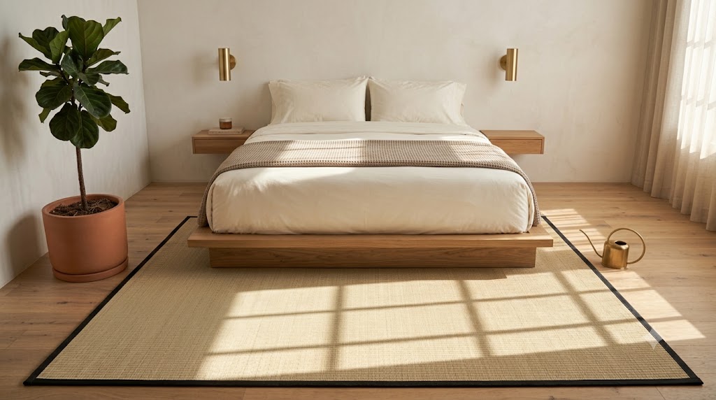 Low-Profile Natural White Oak Platform Beds
